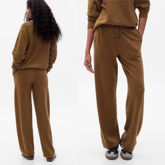 GAP Pants - GAP Cocoa Powder Cashsoft Knit Lounge Pants Women's‎ XS
